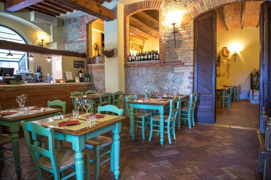 Hotel Villa Il Patriarca Chiusi Restoran fotoğraf